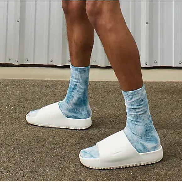 Nike Calm Slide Sandals Men’s Sail sz 12 - Picture 4 of 5